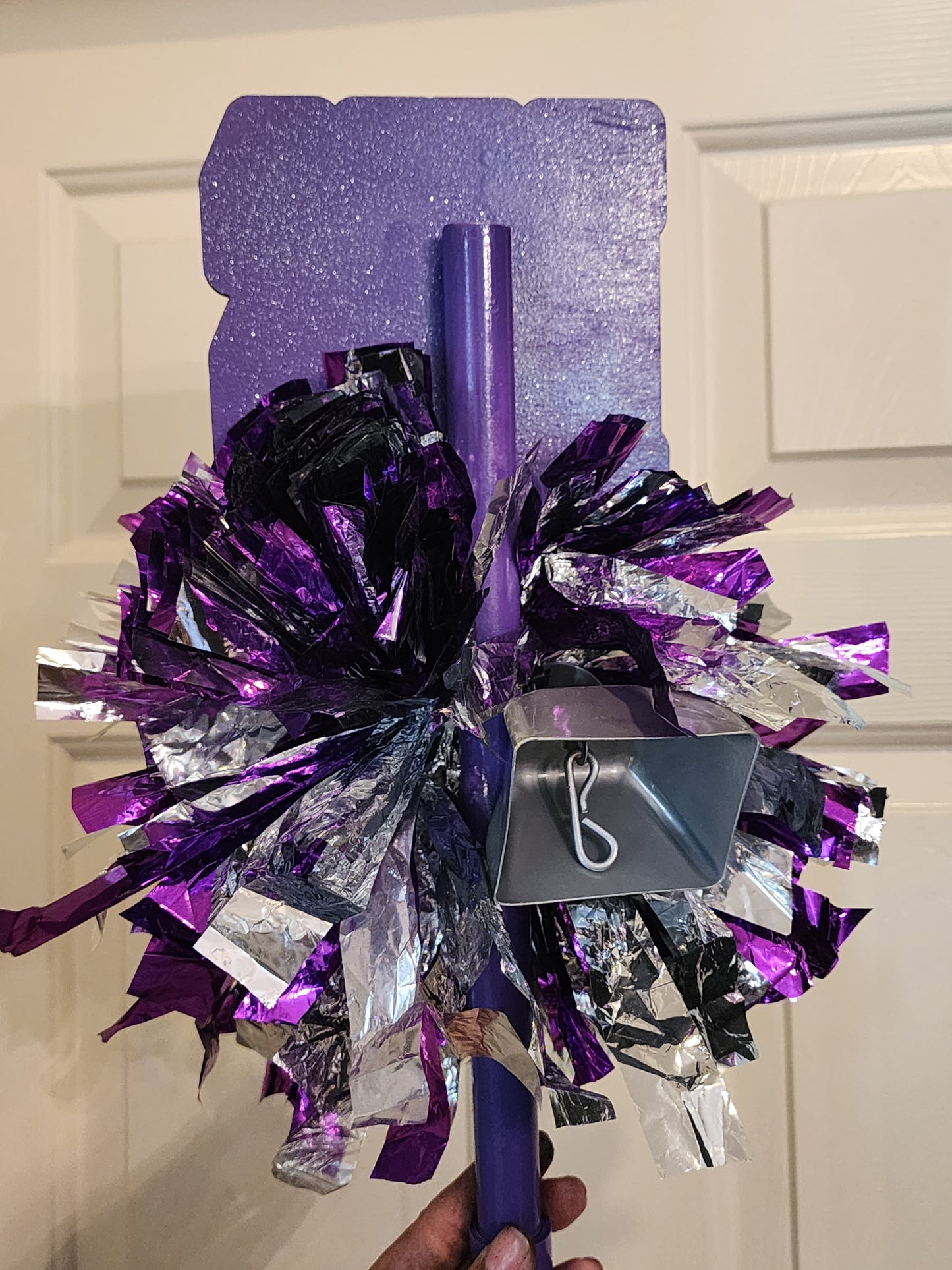 Custom Spirit Stick with Cowbell