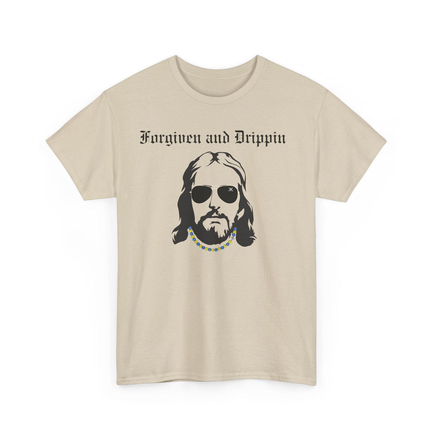 Forgiven and Drippin Jesus Tee
