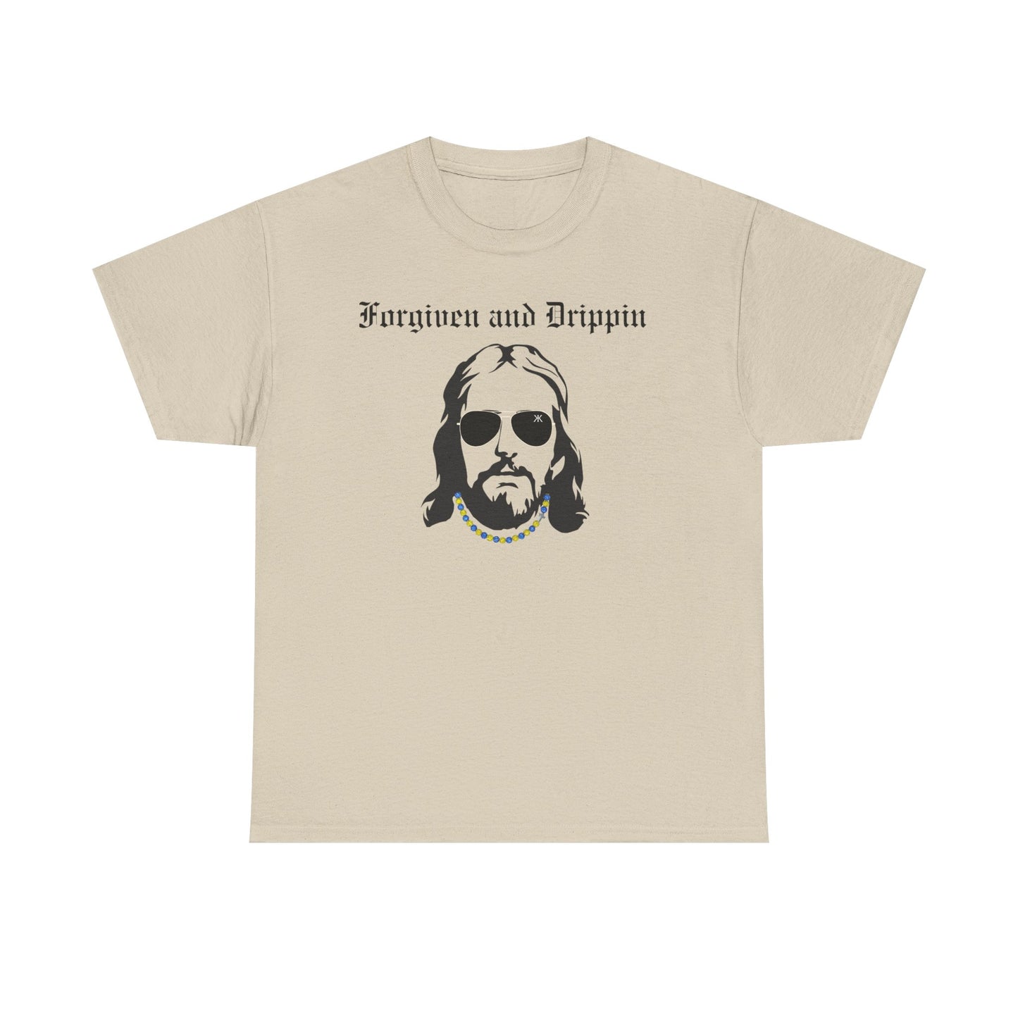 Forgiven and Drippin Jesus Tee