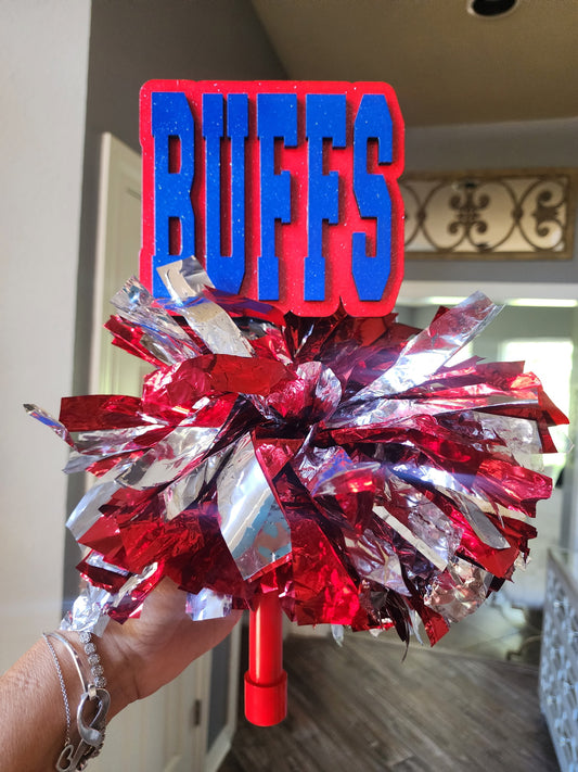 Custom Spirit Stick with Cowbell