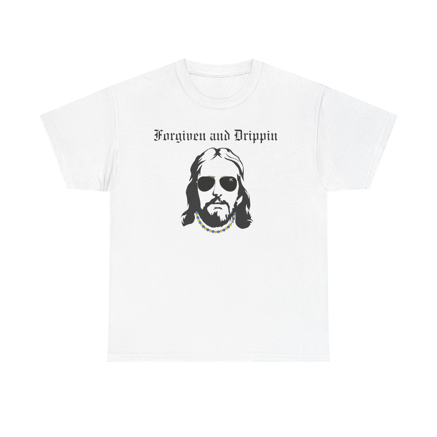 Forgiven and Drippin Jesus Tee
