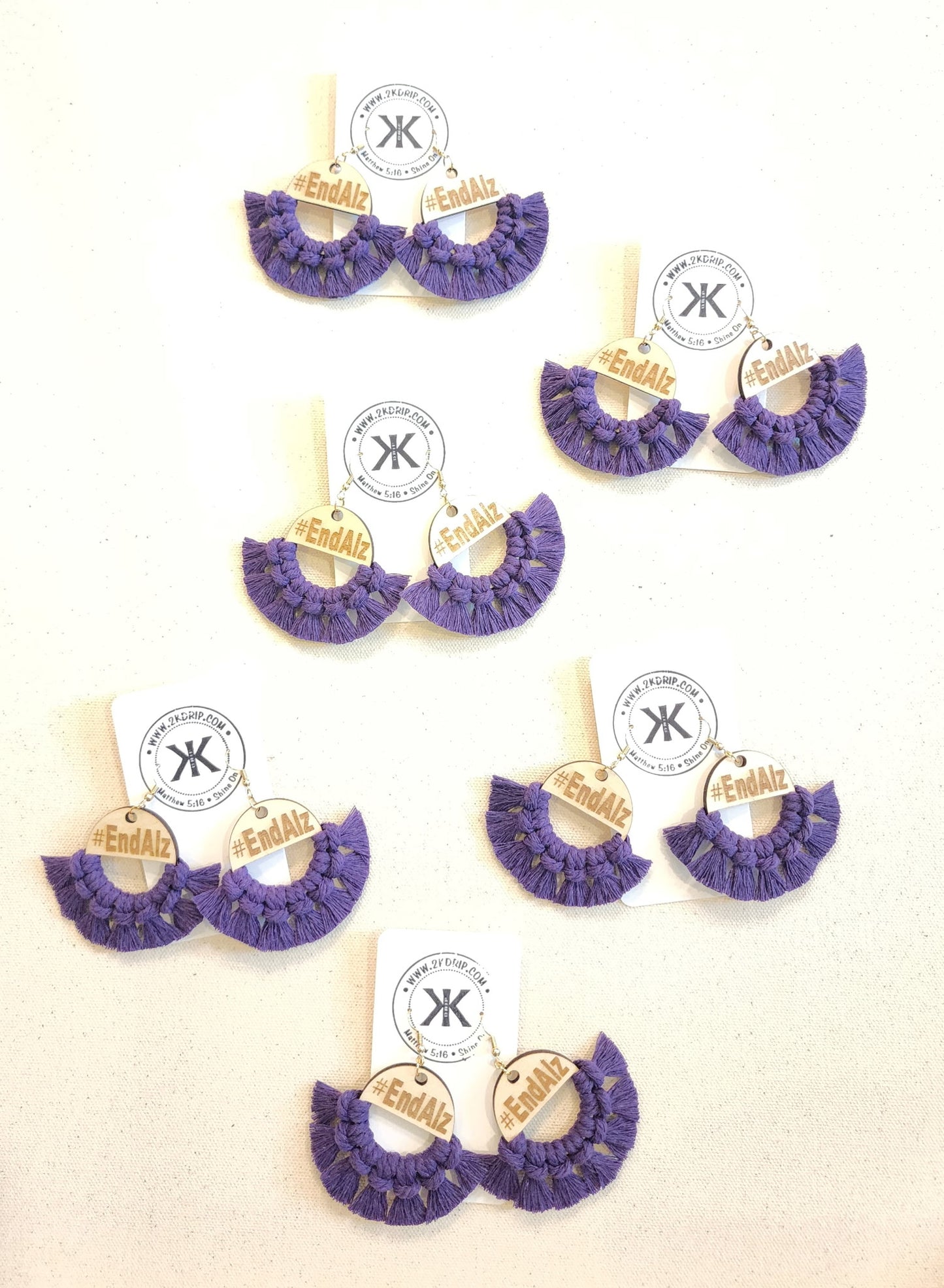 Team Spirt Tassel Earrings