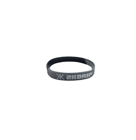 Black and Grey Silicone Bracelet